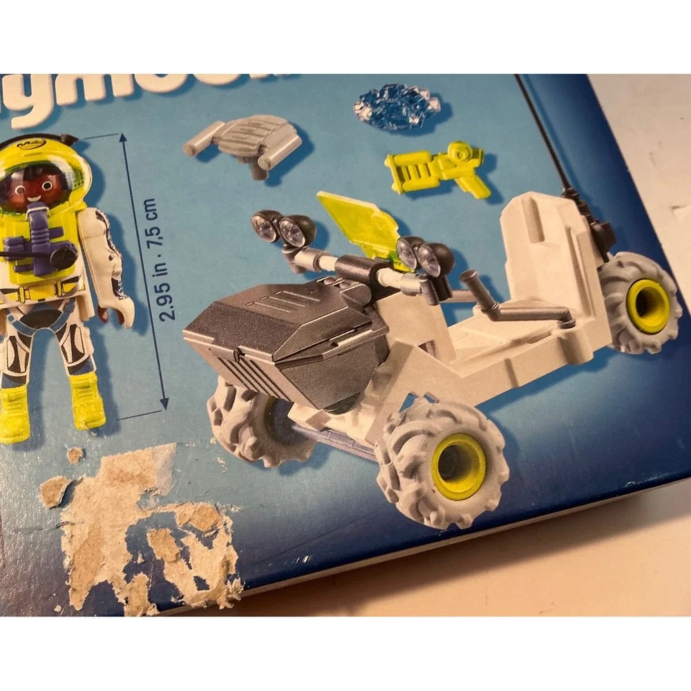 Playmobil Space Mars Rover 9491 Astronaut Figure 42 pc Building Set NWT